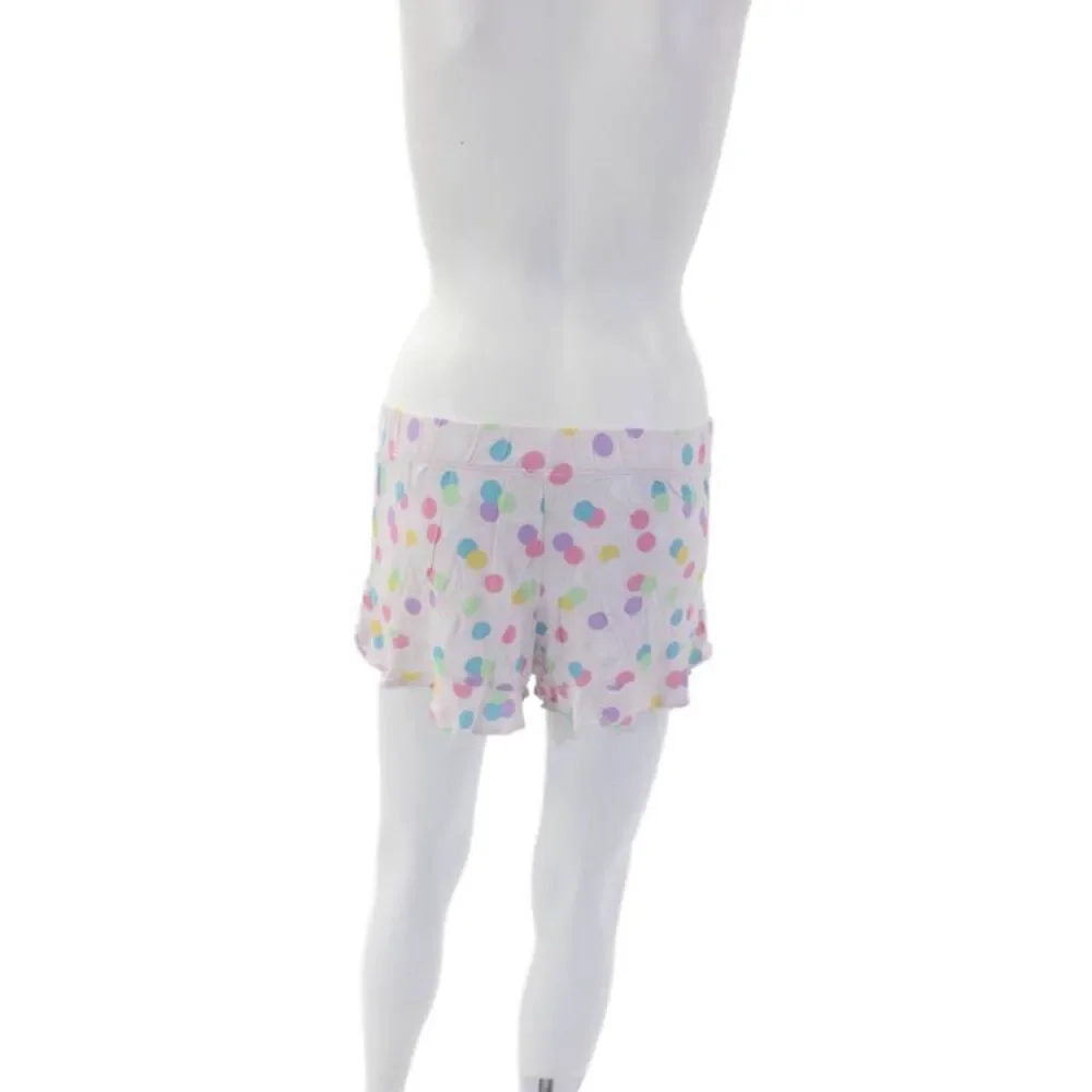 Emerson Road Womens Polka Dot Sleep Shirt Pajama Set Pink Combo Size XS